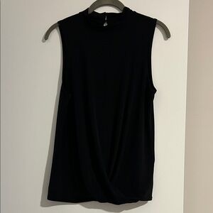 Classic Black Sleeveless Top